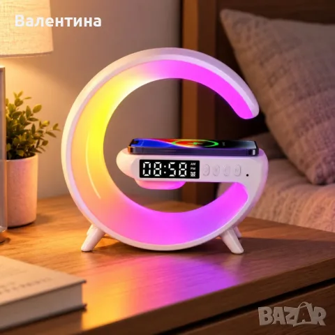 🌈 LED Смарт лампа с Bluetooth колонка – 2 в 1! 🔊✨, снимка 3 - Bluetooth тонколони - 56698000