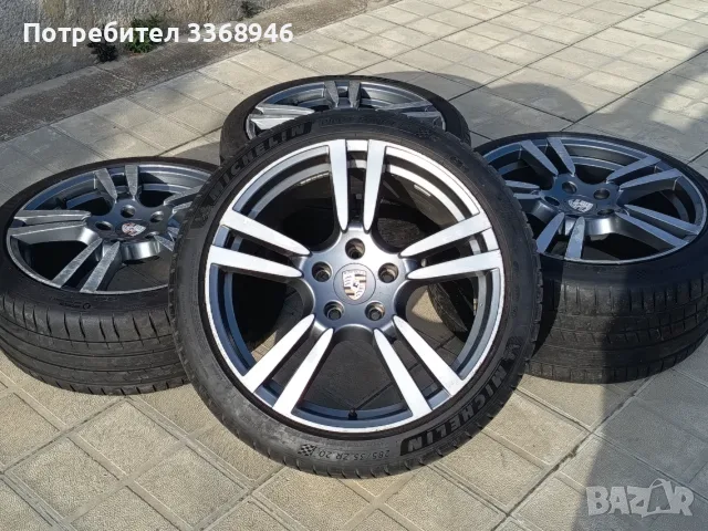 Джанти Porsche Panamera 20" 5x130 с гуми Michelin pilot sport 4s 