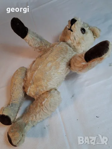 стара плюшена играчка мече Teddy Bear    36/3, снимка 6 - Плюшени играчки - 56612756