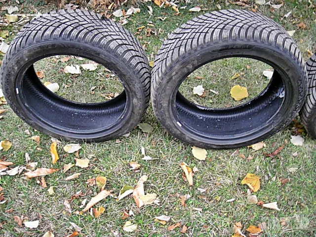 Зимни Гуми 17 цола Hankook, снимка 2 - Гуми и джанти - 56711647