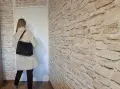 Дамска черна чанта за през рамо, снимка 2