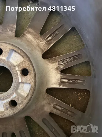 Джанта 17” Audi  4F0 601 025 AC, снимка 2 - Гуми и джанти - 56574161