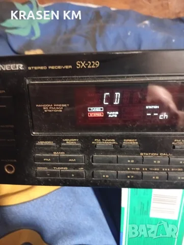 pioneer sx 229..., снимка 2 - Ресийвъри, усилватели, смесителни пултове - 56695556