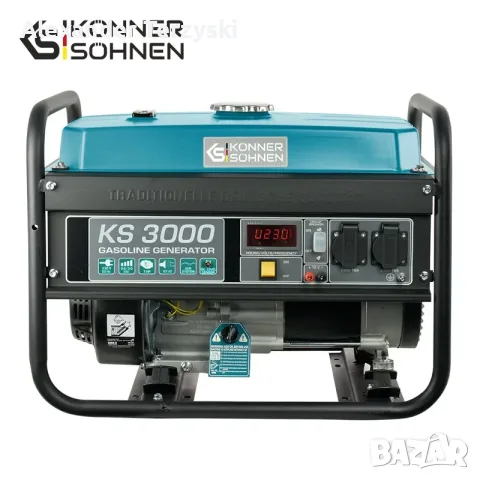 Бензинов генератор KOENNER-SOEHNEN KS 3000/ AVR /3.0kW/ 230V/ 15л