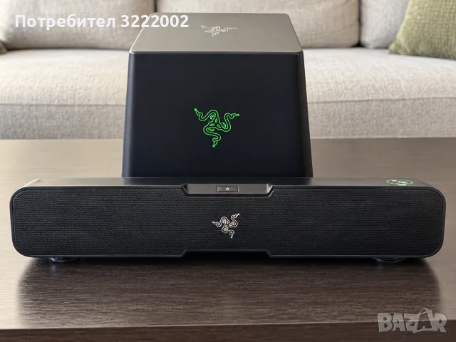 Razer Leviathan 5.1 – 60W саундбар + субуфер, Dolby, Bluetooth, NFC