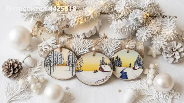 Коледни играчки , снимка 2 - Декорация за дома - 56687441
