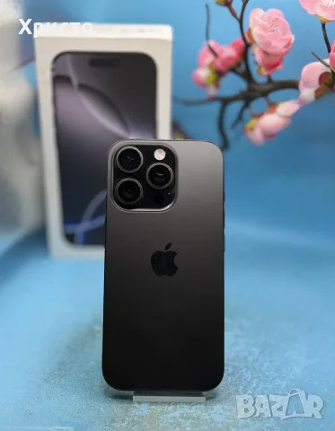 Apple iPhone 16 Pro, 128GB, 5G, Black Titanium, снимка 2 - Apple iPhone - 56690548