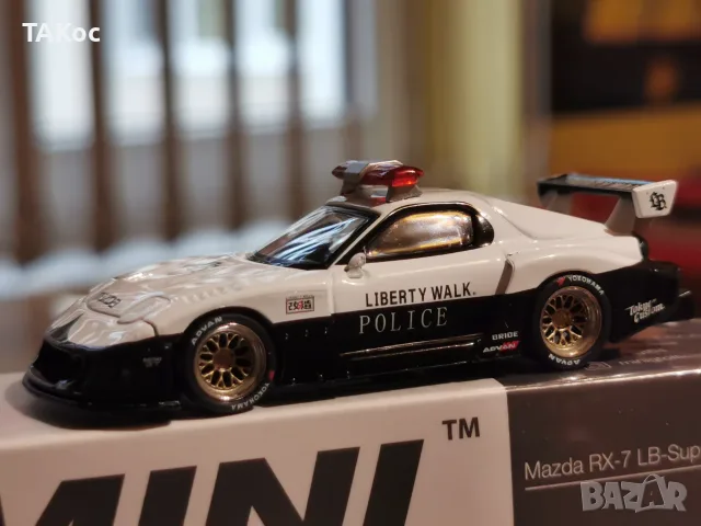 Mini GT 1231 Mazda RX-7 (FD3S) LB-Super Silhouette, снимка 7 - Колекции - 56748284