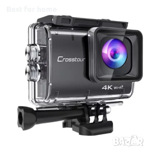 Екшън камера Crosstour CT8500 20MP с аксесоари