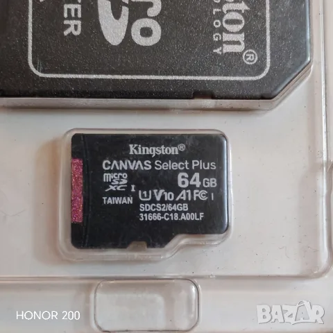 Микро SD карта памет 64 GB. , снимка 2 - Карти памет - 56602489