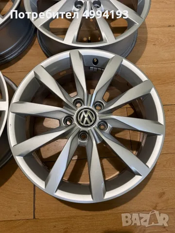 Джанти 17" 5Х112 от VW, снимка 2 - Гуми и джанти - 56725137