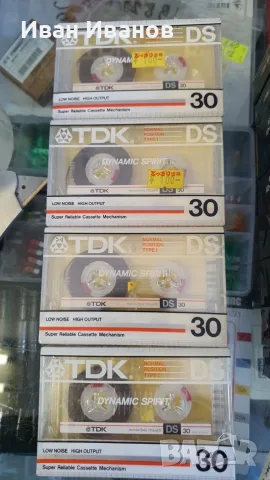 TDK DS 30 /1984 г./made in JAPAN редки колекционерски аудиокасети