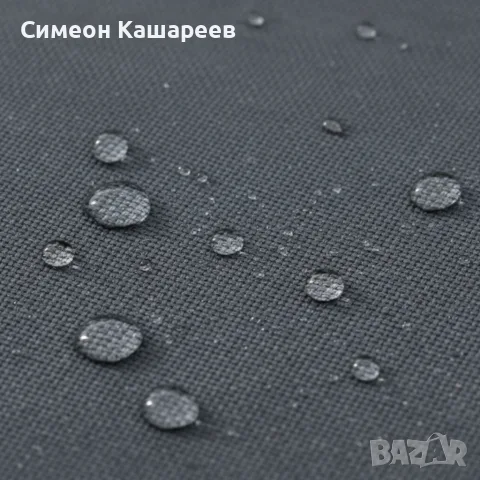 Водоустойчиво квадратно слънцезащитно платно 3x3 м, Сиво
