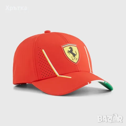 Puma x Scuderia Ferrari Team Cap - Оригинална мъжка шапка 