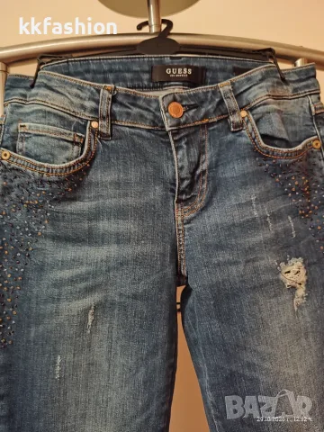Дамски дънки Guess Los Angeles , снимка 4 - Дънки - 56727618