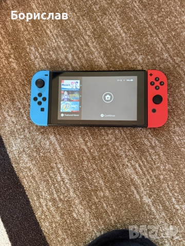 Nintendo Switch V2 с аксесоари, снимка 2 - Nintendo конзоли - 56554685