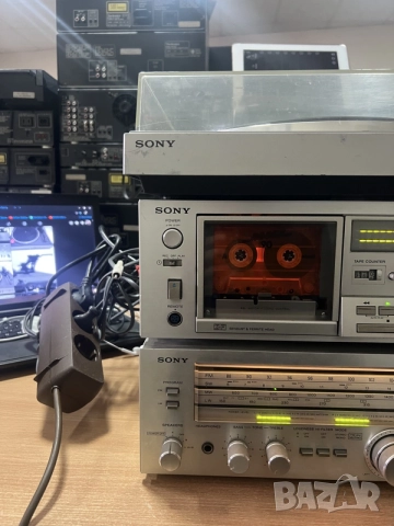 Sony сетът е много запазен, снимка 2 - Аудиосистеми - 56729527