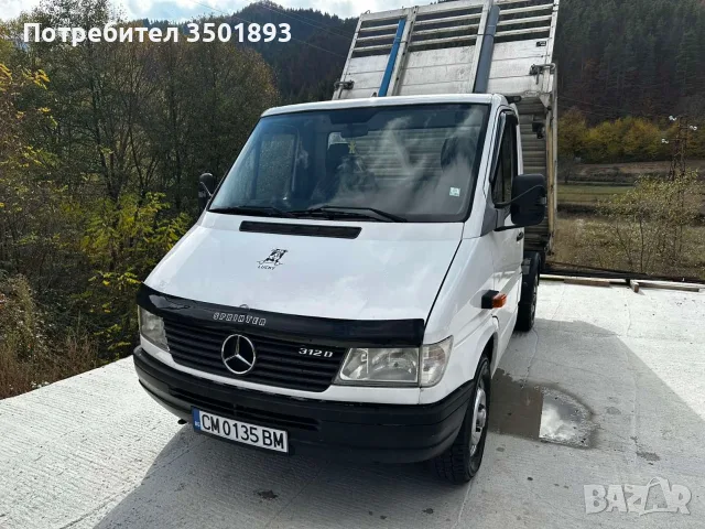 Тристаен самосвал Мерцедес 312д