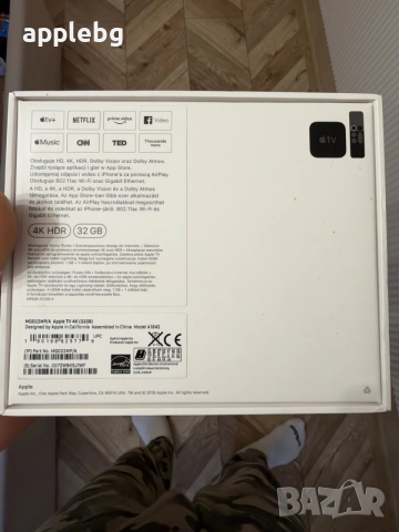 Apple TV 4k А1842, снимка 2 - Плейъри, домашно кино, прожектори - 56642424