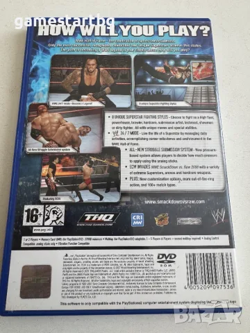 WWE Smackdown! Vs. RAW 2008 Featuring ECW за PS2, снимка 2 - Игри за PlayStation - 56647908