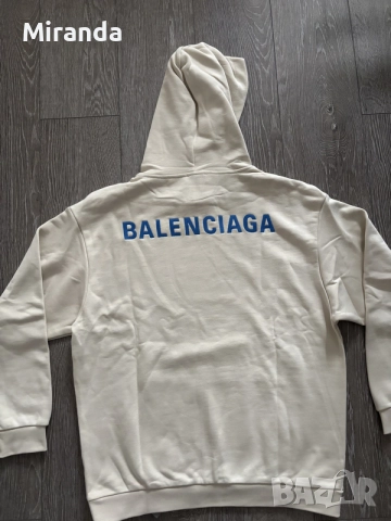 Balenciaga мъжко худи L, снимка 4 - Суичъри - 56745250
