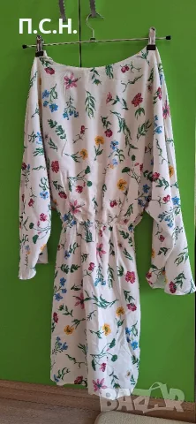 Pepe jeans Нова флорална рокля, снимка 4 - Рокли - 56682362