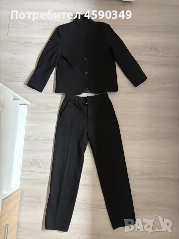 Детски черен костюм Zara / Сако и панталон 