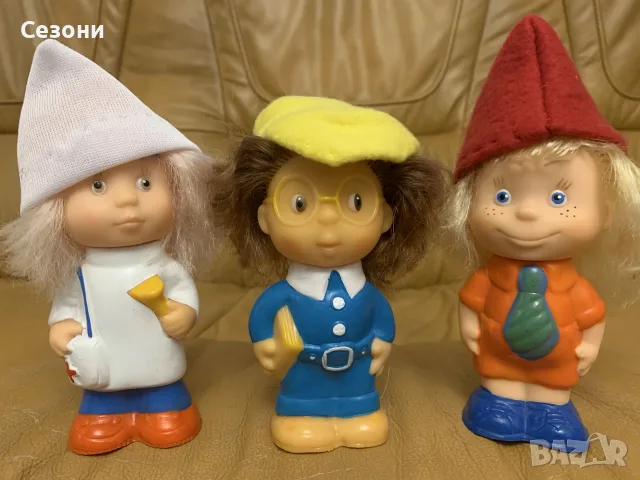 Гумени играчки ЛОТ от соца, снимка 2 - Колекции - 56706100