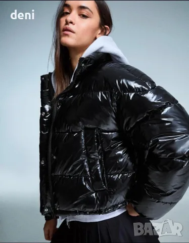 Дамско зимно яке Bershka, снимка 2 - Якета - 56700827