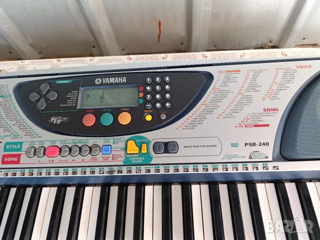Синтезатор Yamaha PSR-240, снимка 2 - Синтезатори - 56654503