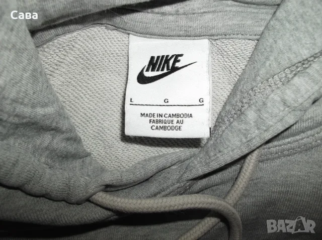 Суичър NIKE  мъжки,Л, снимка 3 - Суичъри - 56648362