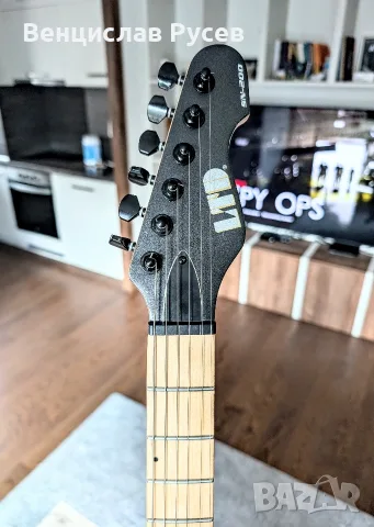 ESP LTD SN-200 Black Satin, 2012, Indonesia, снимка 5 - Китари - 56619289