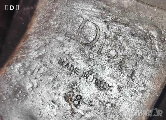 DIOR оригинални ботуши № 38, снимка 10 - Дамски ботуши - 56743602