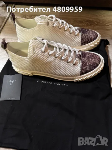 Мъжки обувки Guseppe Zanotti, снимка 3 - Спортно елегантни обувки - 56712079