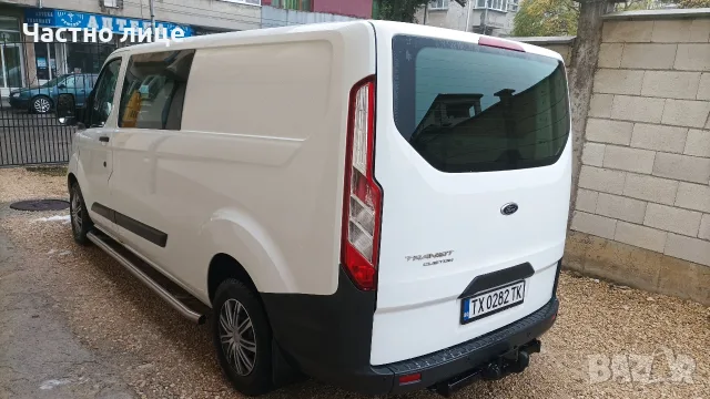 ford custom 2.2tdci 125p.s 5+1 LONG, снимка 5 - Бусове и автобуси - 56708083