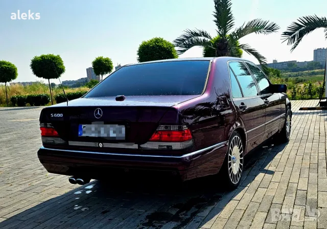 Mercedes w140 s600 v12 , снимка 7 - Автомобили и джипове - 56686278