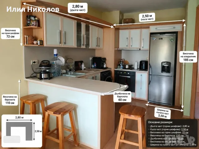 Продавам кухня.