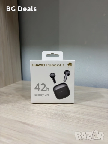 Huawei FreeBuds SE 3 – чисто нови, черни