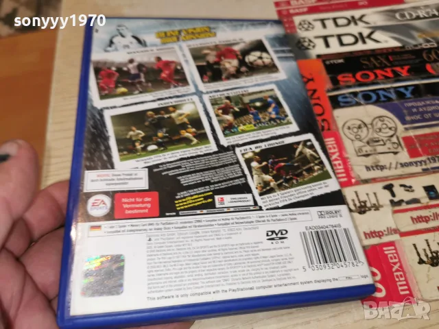 SONY PS2 FIFA 06 GAME 3110262014H2E8R, снимка 3 - Игри за PlayStation - 56750574