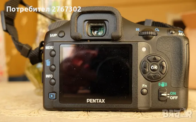 Pentax K 200D  10.2-megapixel digital single-lens reflex camera, снимка 4 - Фотоапарати - 56570349