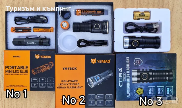 Акумулаторен LED прожектор COBA , снимка 5 - Къмпинг осветление - 56595459