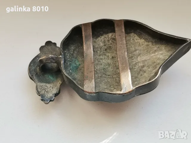 Стара пафта половинка, снимка 3 - Антикварни и старинни предмети - 56653601