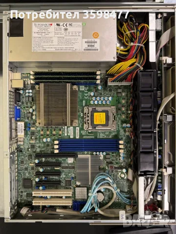 Сървър Supermicro X8DTL-iF + подарък Logitech клавиатура