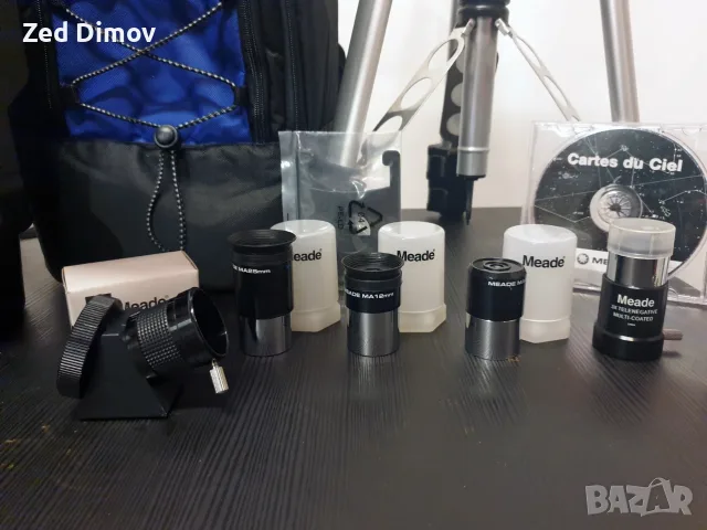 Телескоп MEADE ETX-70, снимка 2 - Друга електроника - 56659850