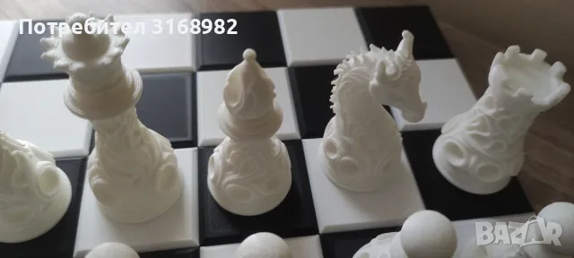 Стилен шах за игра с фигури, снимка 8 - Настолни игри - 56553143