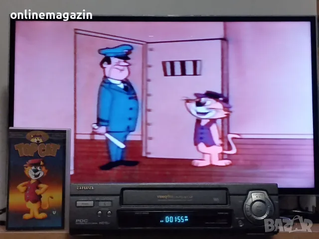 Рядка видеокасета TOP CAT 1961 VHS, снимка 11 - Анимации - 56709168