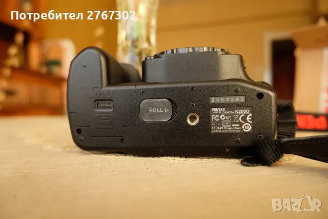 Pentax K 200D  10.2-megapixel digital single-lens reflex camera, снимка 3 - Фотоапарати - 56570349