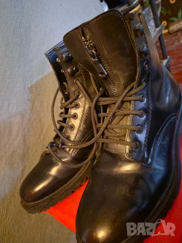 Zara-43-44-естествена кожа, снимка 3 - Мъжки боти - 56643930