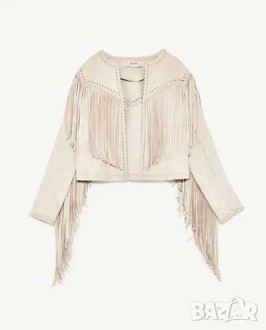 яке ресни zara бежево велур