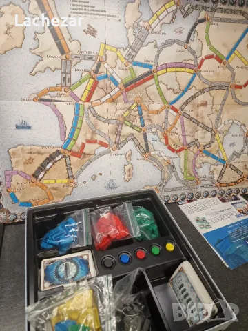 Ticket ro Ride настолна игра, снимка 2 - Настолни игри - 56742436